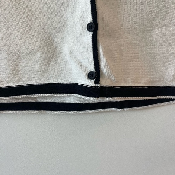 Black and white vest top tank - Picture 4 of 10